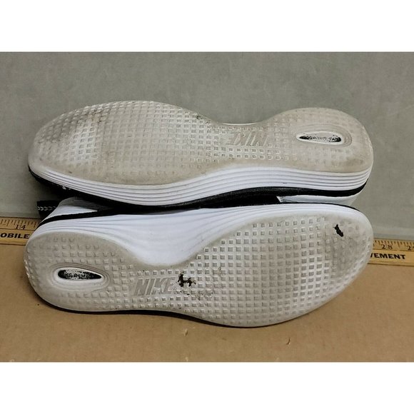 Nike Mens Solarsoft Run 631409-001 Black Running Shoes Sneakers Sz 10 Used - Picture 7 of 10